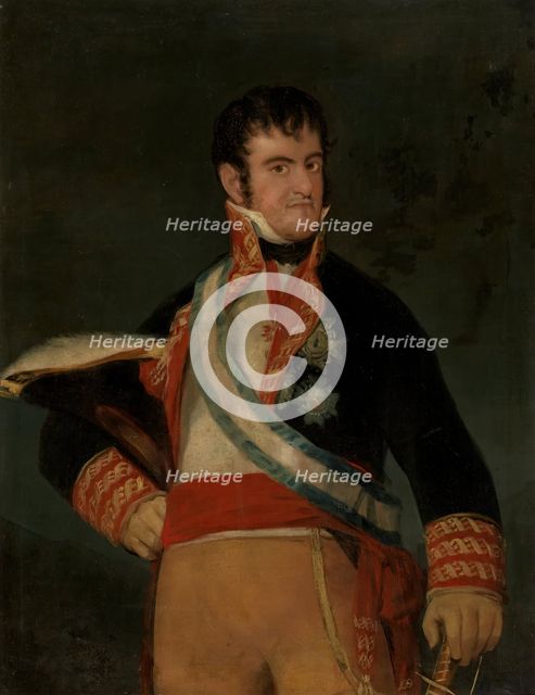 Ferdinand VII of Spain, 19th century. Creator: Unknown.