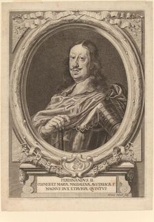 Ferdinando II, Grand Duke of Tuscany, before 1691. Creator: Adriaen Haelwegh