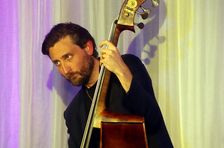 Ferg Ireland, Georgia Cecile Quartet, Watermill Jazz Club, Dorking, Surrey, 7 October 2025. Creator: Brian O'Connor