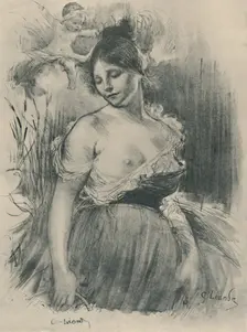 Fermière Normande 1919. Artist: C Leandre
