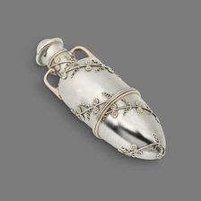 Fern and Daisy Perfume Bottle No. 2661, 1870/75. Creator: Tiffany & Co