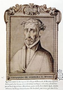 Fernando de Herrera El Divino (1534-1597), Spanish poet. Libro de descripción de verdaderos re…