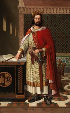 Fernando I, King of León, 1855. Creator: Antonio Maffei Rosal