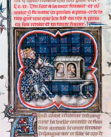 Fernando of Portugal taken prisoner, c1212, (1375-1379)