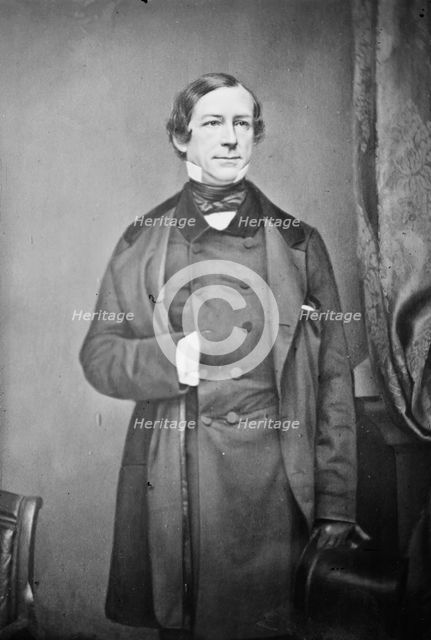Fernando Wood, Mayor of New York, between 1855 and 1865. Creator: Unknown.