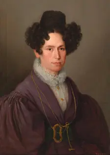 Fernanda Pascual de Miranda, 1832. Creator: Antonio María Esquivel