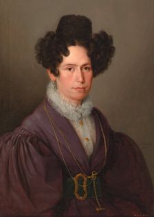Fernanda Pascual de Miranda, 1832. Creator: Antonio María Esquivel