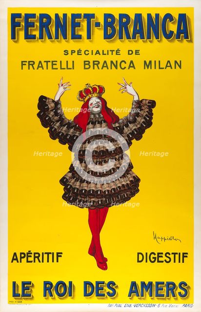 Fernet-Branca, c1920. Creator: Cappiello, Leonetto (1875-1942).