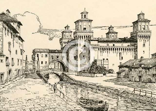 'Ferrara: The Ducal Palace', 1928. Creator: Unknown.
