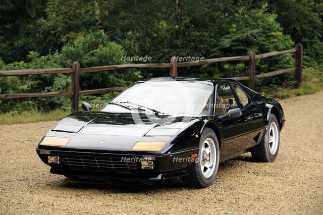 Ferrari 512i Berlinetta Boxer 1981. Artist: Simon Clay.