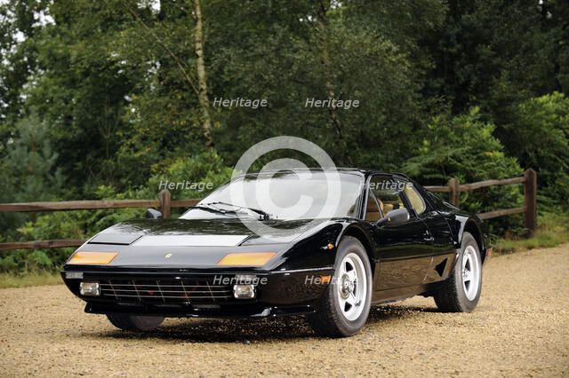 Ferrari 512i Berlinetta Boxer 1981. Artist: Simon Clay.