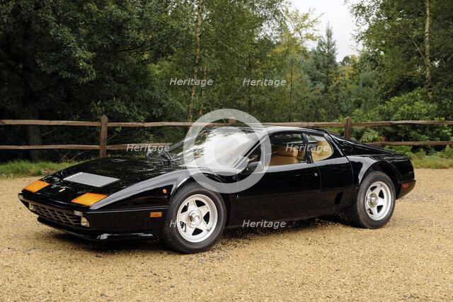 Ferrari 512i Berlinetta Boxer 1981. Artist: Simon Clay.