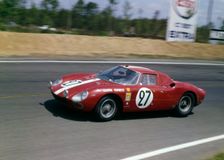 Ferrari 275LM, Spoerry - Boller, 1965 Le Mans. Creator: Unknown