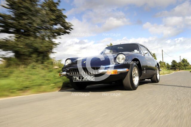 Ferrari 365 gt 1968 . Artist: Simon Clay.