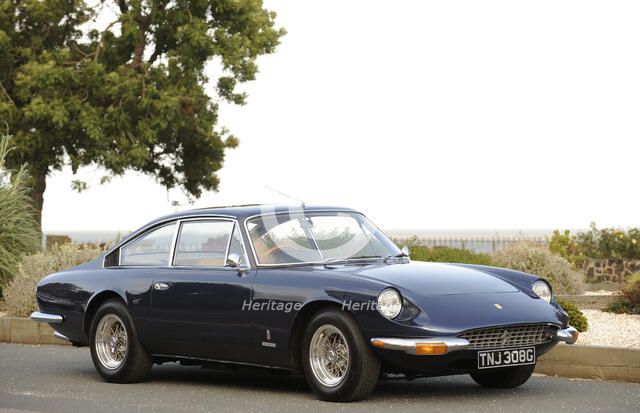 Ferrari 365 gt 1968 . Artist: Simon Clay.