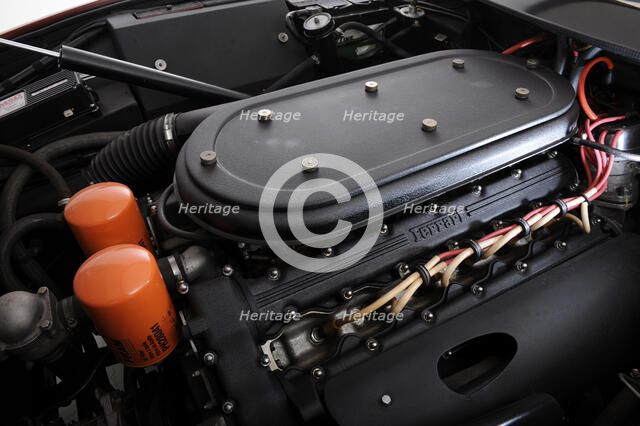 Ferrari 365 GTB 1972. Artist: Simon Clay.