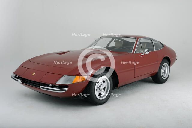 Ferrari 365 GTB 1972. Artist: Simon Clay.