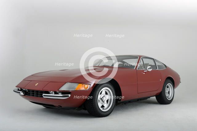 Ferrari 365 GTB 1972. Artist: Simon Clay.