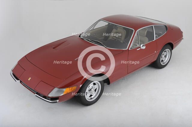 Ferrari 365 GTB 1972. Artist: Simon Clay.