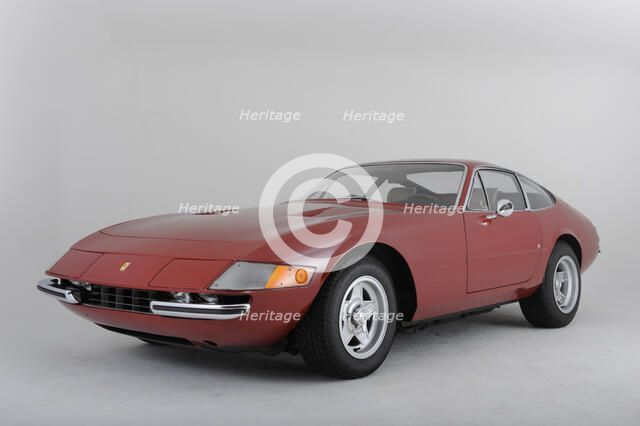 Ferrari 365 GTB 1972. Artist: Simon Clay.