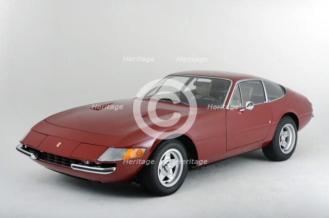 Ferrari 365 GTB 1972. Artist: Simon Clay.