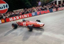 Ferrari, Jacky Ickx, 1968 Belgian Grand Prix. Creator: Unknown