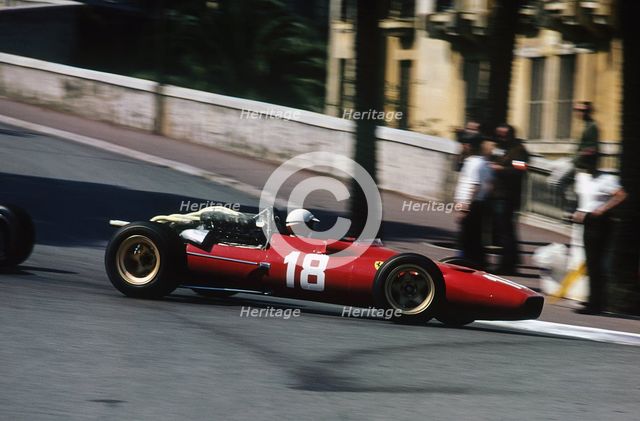 Ferrari, Lorenzo Bandini, 1967 Monaco Grand Prix. Creator: Unknown.