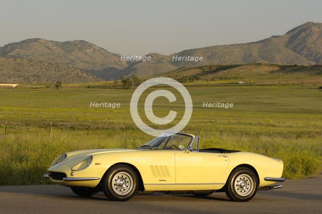 Ferrari Nart Spyder 1967. Artist: Simon Clay.