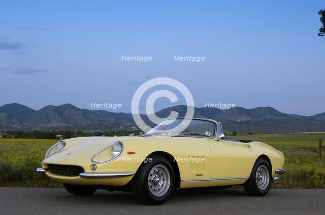 Ferrari Nart Spyder 1967. Artist: Simon Clay.