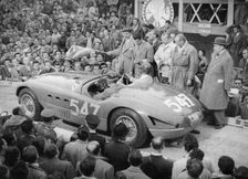Ferrari of Giannino Marzotto, Mille Miglia, Italy, 1953