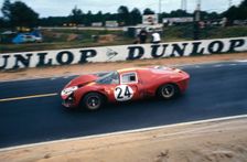 Ferrari P4, Mairesse - Beurlys, 1967 Le Mans. Creator: Unknown