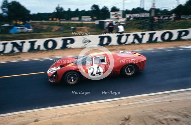 Ferrari P4, Mairesse - Beurlys, 1967 Le Mans. Creator: Unknown.