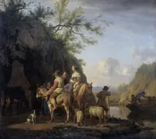 Ferry Boat, 1666. Creator: Adriaen van de Velde