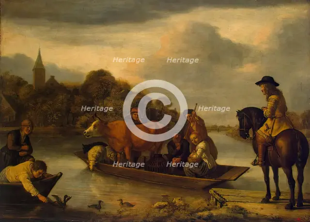 Ferry-boat, 1660. Creator: Jan Victors.