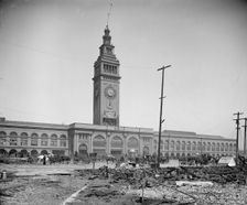 Ferry Building, San Francisco, Cal., c1906. Creator: Unknown