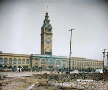 Ferry Building, San Francisco, Cal., c1906. Creator: Unknown
