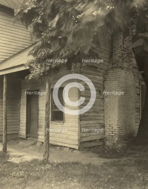 Ferry farm, original office building, between 1925 and 1929. Creator: Frances Benjamin Johnston.