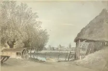 Ferry Hinksey, near Oxford, 15 June 1789. Artist: John Baptist Malchair