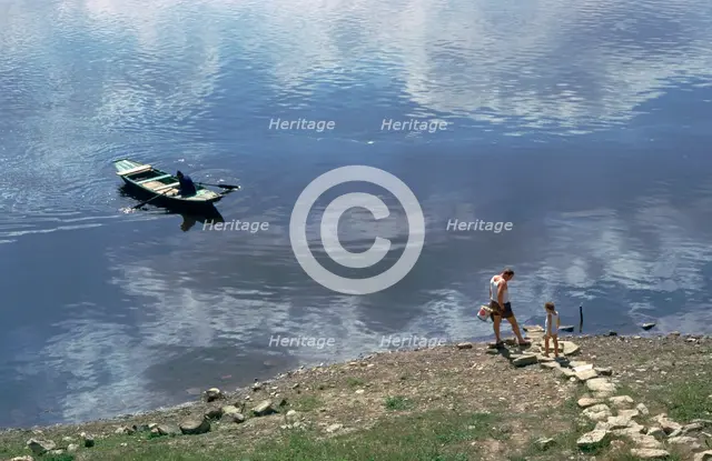 Ferry in Yugoslavia. Artist: Unknown