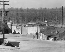 Ferry landing, Vicksburg, Mississippi, 1936. Creator: Walker Evans