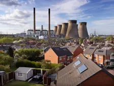 Ferrybridge C Power Station, West Yorkshire, 2018. Creator: James O Davies