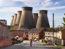 Ferrybridge C Power Station, West Yorkshire, 2018. Creator: James O Davies