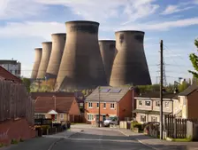 Ferrybridge C Power Station, West Yorkshire, 2018. Creator: James O Davies