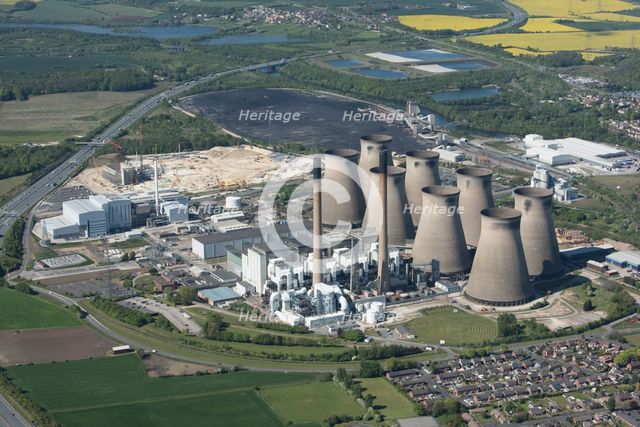 Ferrybridge Power Station, Wakefield, 2017. Creator: Dave Went.