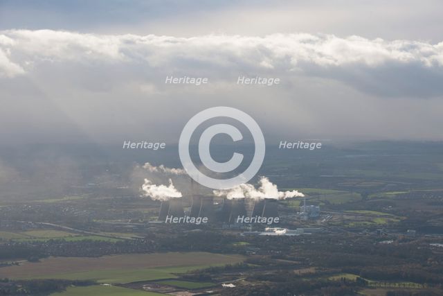Ferrybridge Power Station, West Yorkshire, 2015. Creator: Dave MacLeod.