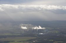 Ferrybridge Power Station, West Yorkshire, 2015. Creator: Dave MacLeod