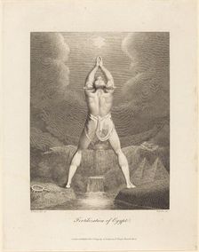 Fertilization of Egypt, 1791. Creator: William Blake
