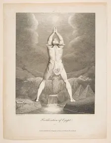 Fertilization of Egypt (Erasmus Darwin, The Botanic Garden), 1791. Creator: William Blake