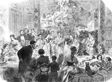 Festival at the East London Hospital for Children on New Year's Eve, 1870. Creator: Unknown