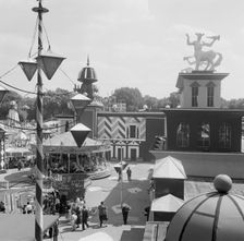 Festival Gardens, Battersea Park, London, 1960s. Artist: Eric de Maré